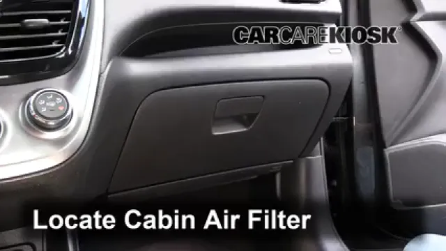2017 Chevrolet Spark LS 1.4L 4 Cyl. Filtre à air (intérieur) Changement